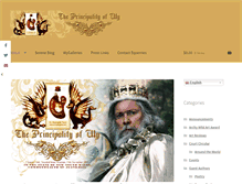 Tablet Screenshot of principalityofwy.com